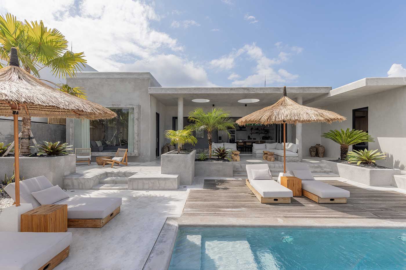 Professional villa management team